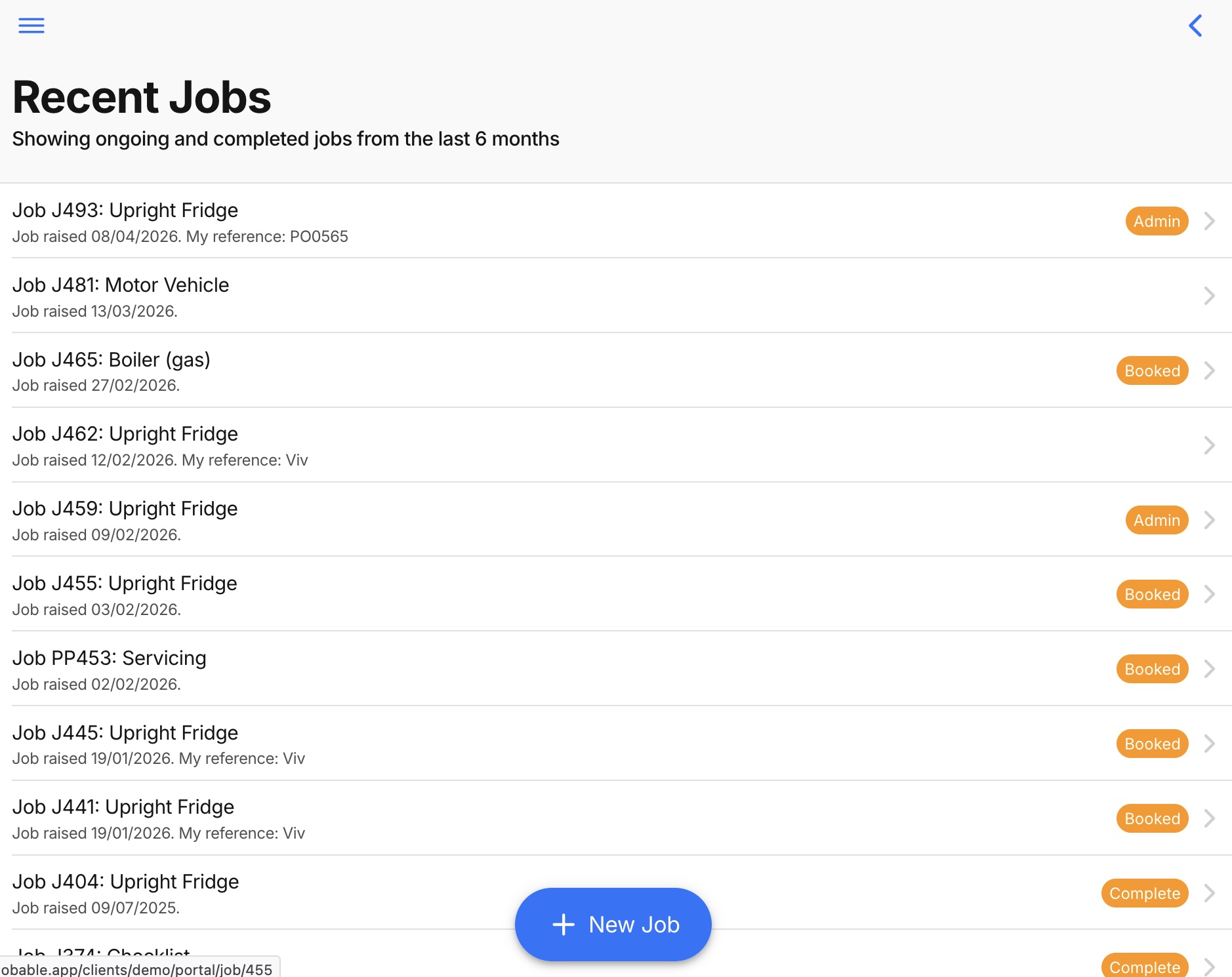 Complete Service History at Their Fingertips